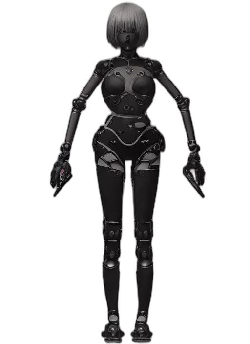 robot, staff, weapon, dress transparent PNG cut-out