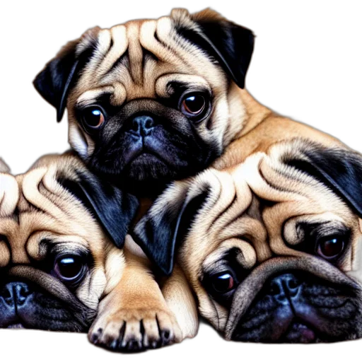 animal, photorealistic, watercolor, oil painting transparent PNG cut-out