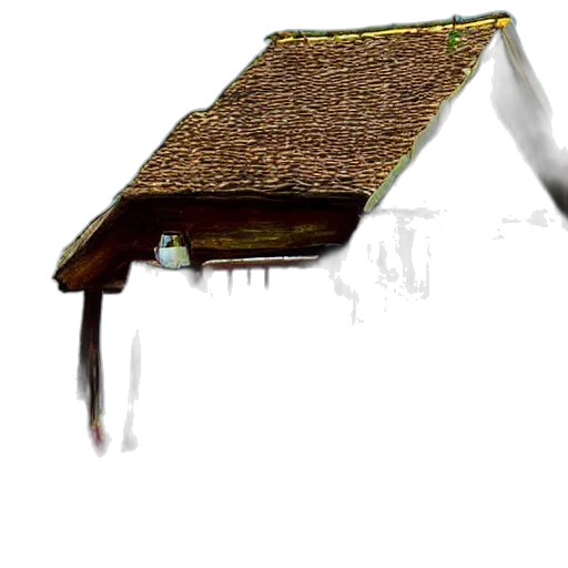 building, umbrella, furniture, staff, 3d render, concept art, photorealistic, pixel art transparent PNG cut-out