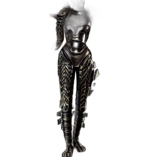 jewelry, staff, robot, dress, 3d render, concept art, outer space, adult transparent PNG cut-out