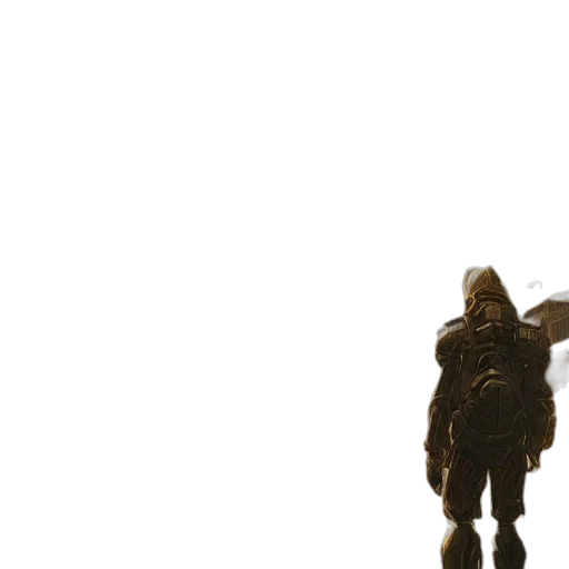 sword, weapon, robot, jacket transparent PNG cut-out