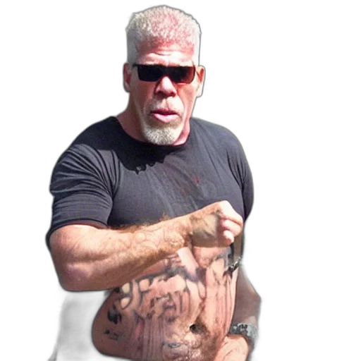 animal, creature, weapon, staff, photorealistic, 3d render, ron, perlman transparent PNG cut-out