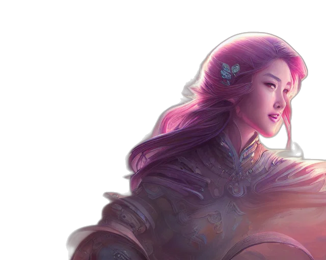fantasy art, concept art, photorealistic, watercolor transparent PNG cut-out