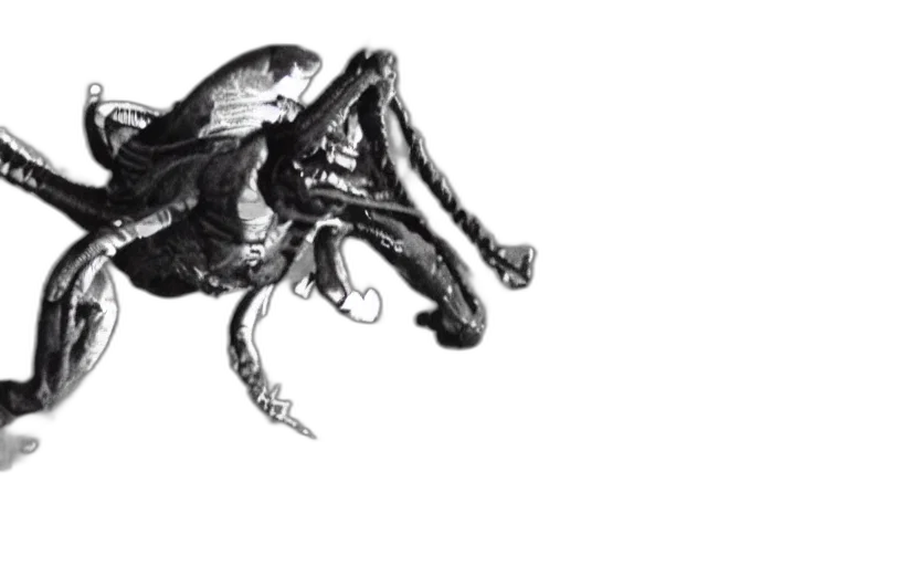 creature, animal, dragon, robot transparent PNG cut-out