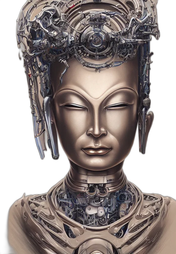 jewelry, mask, crown, face, photorealistic, concept art, 3d render, fantasy art transparent PNG cut-out