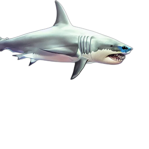 animal, creature, weapon, 3d render, concept art, photorealistic, pixel art, underwater transparent PNG cut-out