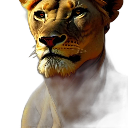 staff, animal, crown, face transparent PNG cut-out