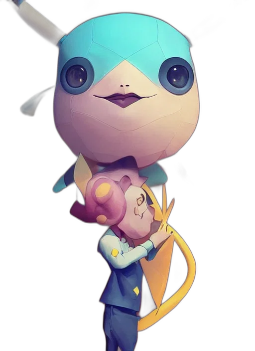 staff, creature, robot, concept art transparent PNG cut-out