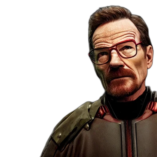 face, comic book art, concept art, photorealistic, bryan, cranston, gordon, freeman transparent PNG cut-out