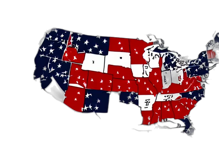 united, states, america, after transparent PNG cut-out