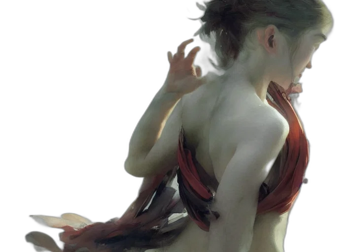dress, creature, dragon, concept art transparent PNG cut-out