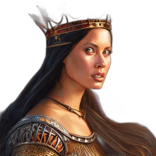 crown, jewelry, fantasy art, photorealistic transparent PNG cut-out