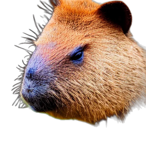 animal, creature, hair, face transparent PNG cut-out