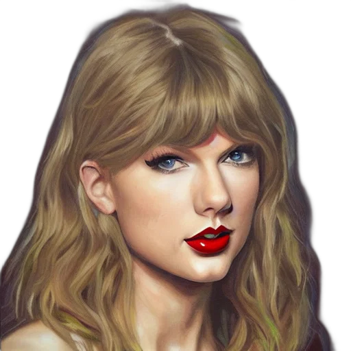 face, photorealistic, cartoon, 3d render transparent PNG cut-out