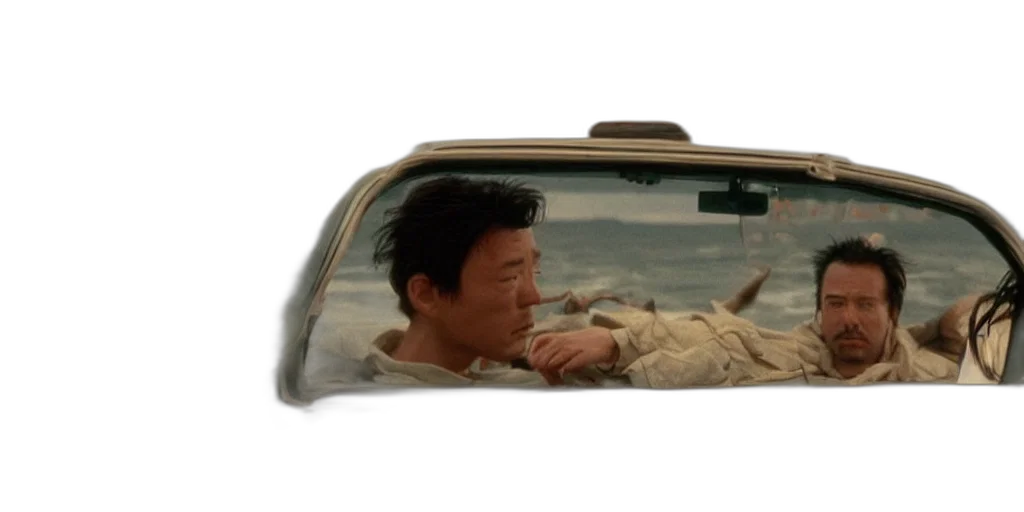 car, vaporwave, photorealistic, concept art transparent PNG cut-out
