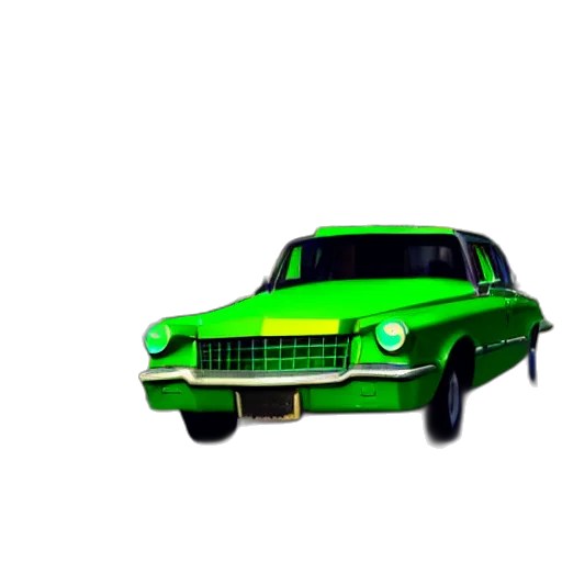 car, weapon, 3d render, photorealistic transparent PNG cut-out