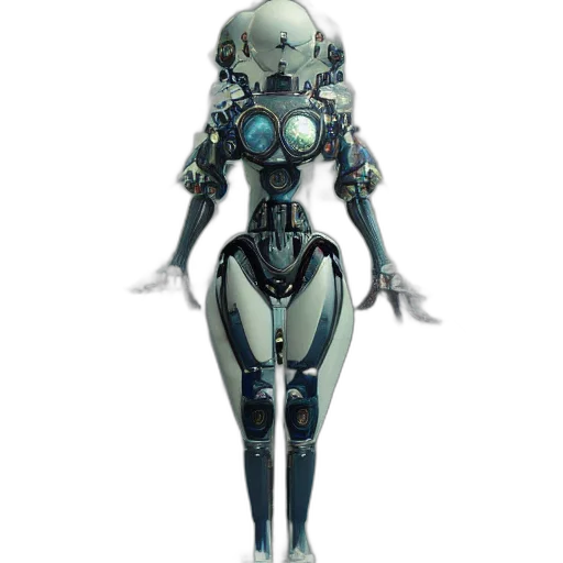 robot, creature, dress, concept art transparent PNG cut-out