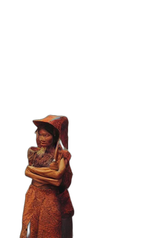 staff, hat, dragon, creature transparent PNG cut-out