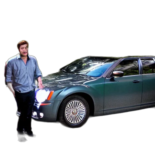car, weapon, 3d render, photorealistic transparent PNG cut-out
