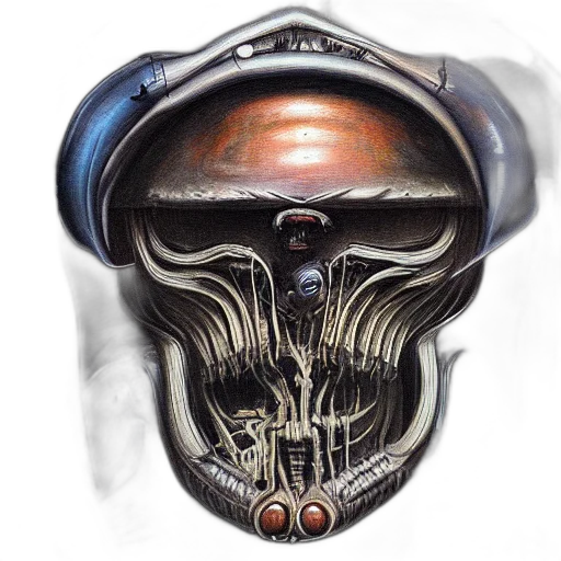 mask, robot, face, concept art, photorealistic, fantasy art, comic book art, painting transparent PNG cut-out