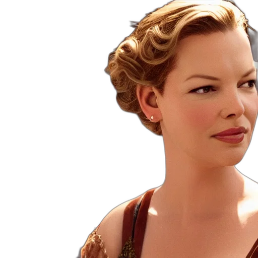 crown, photorealistic, katherine, heigl transparent PNG cut-out