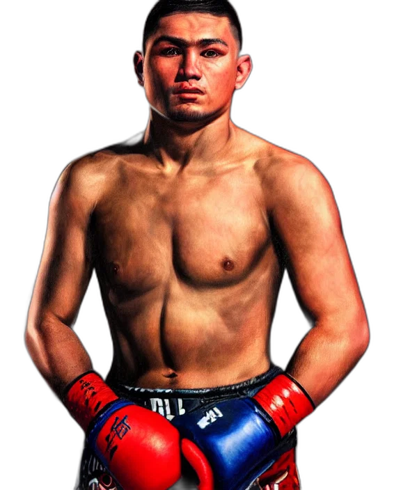 photorealistic, dream, portrait, handsome, young, tejano, mma, fighter transparent PNG cut-out