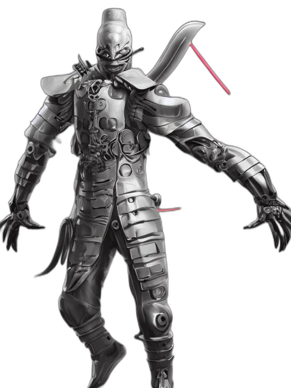 robot, staff, weapon, sword transparent PNG cut-out