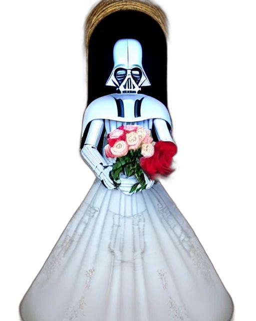dress, robot, mask, concept art, pixel art, cartoon, photorealistic, perfectly transparent PNG cut-out