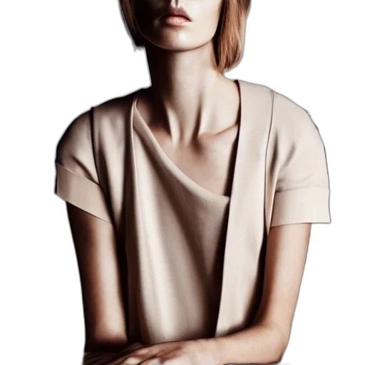 dress, jacket, face, jewelry transparent PNG cut-out