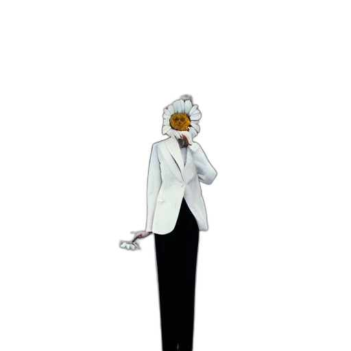 staff, jacket, mask, robot, cartoon, concept art, pixel art, anime transparent PNG cut-out