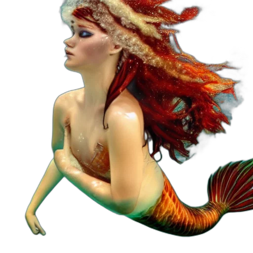 creature, animal, dragon, hair transparent PNG cut-out