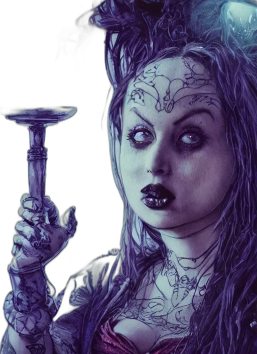 fantasy art, concept art, comic book art, photorealistic transparent PNG cut-out