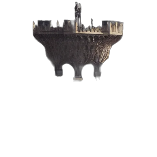 crown, building, staff, sword transparent PNG cut-out