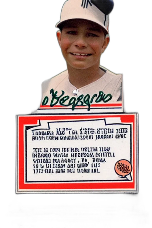 face, creature, baseball, card, phone, number, written, sharpie transparent PNG cut-out
