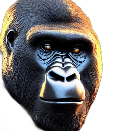 animal, mask, face, creature, photorealistic, 3d render, concept art, portrait transparent PNG cut-out