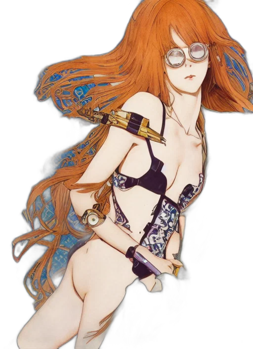 dress, fantasy art, concept art, anime transparent PNG cut-out