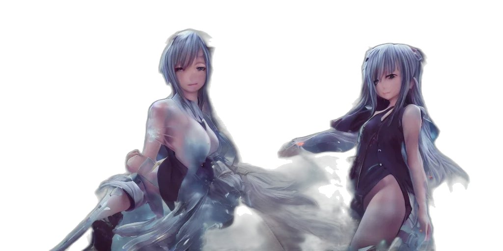 concept art, fantasy art, anime, 3d render transparent PNG cut-out