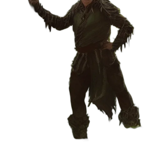 staff, dragon, jacket, creature, concept art, fantasy art, 3d render, pixel art transparent PNG cut-out