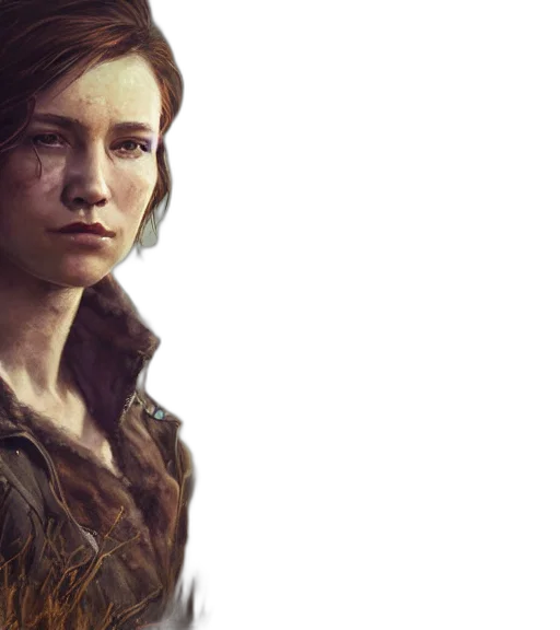 face, concept art, photorealistic, fantasy art transparent PNG cut-out