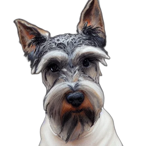 animal, staff, face, photorealistic transparent PNG cut-out