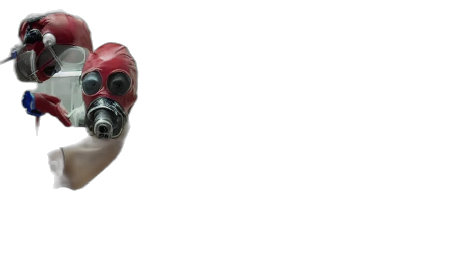 mask, robot, face, creature transparent PNG cut-out