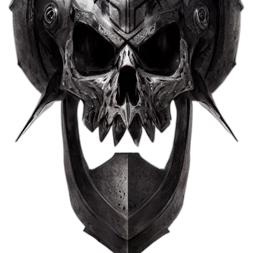 mask, face, weapon, sword, concept art, fantasy art, photorealistic, comic book art transparent PNG cut-out