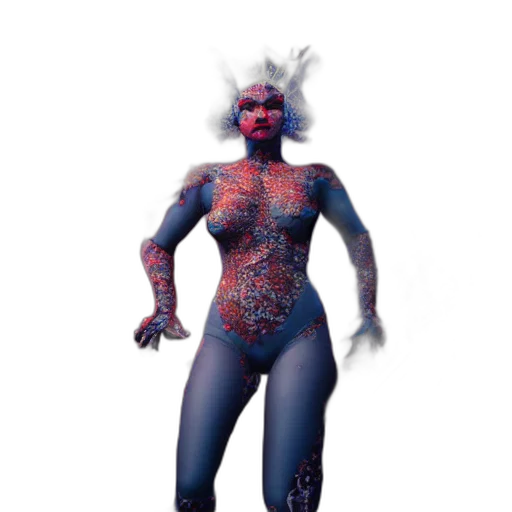 creature, dress, robot, concept art transparent PNG cut-out