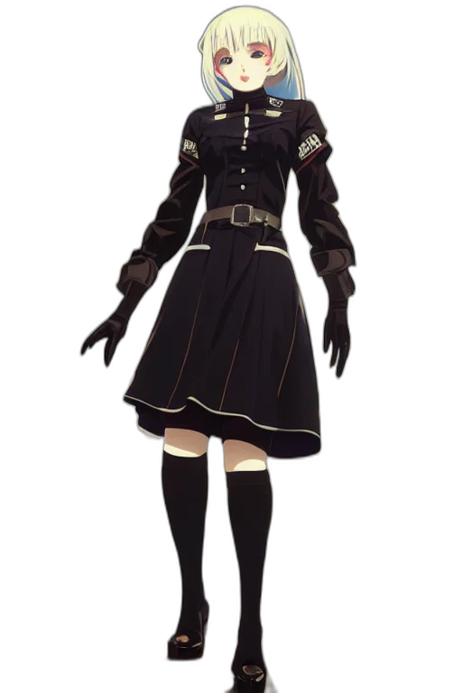 dress, staff, jacket, concept art transparent PNG cut-out