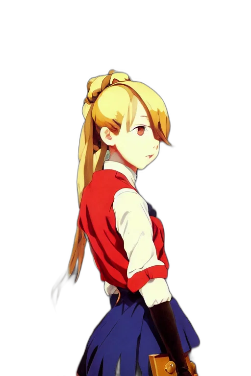 staff, jacket, dress, crown transparent PNG cut-out