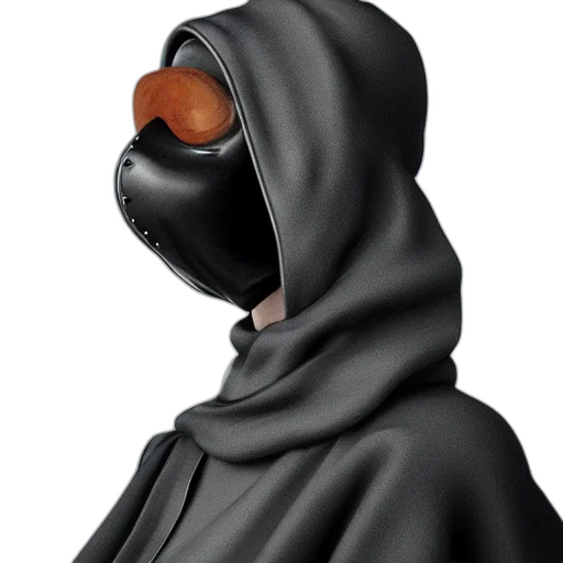 mask, jacket, face, dress transparent PNG cut-out