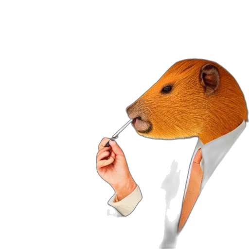 animal, staff, hat, mask transparent PNG cut-out