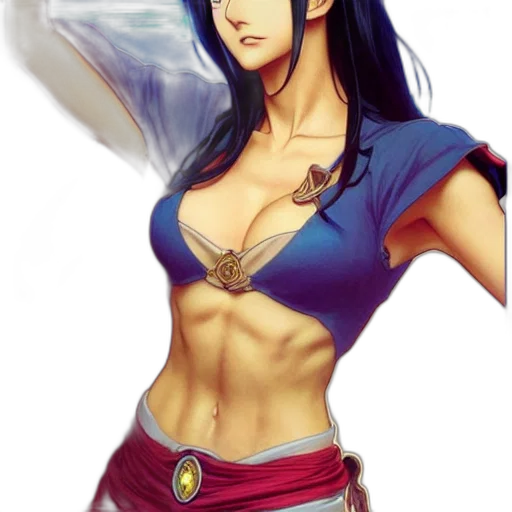 fantasy art, concept art, comic book art, anime transparent PNG cut-out