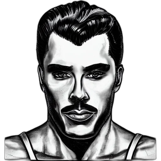 face, staff, mask, jacket transparent PNG cut-out