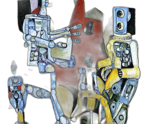 robot, weapon, mask, face transparent PNG cut-out